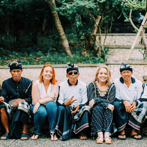 vacation photo in bali