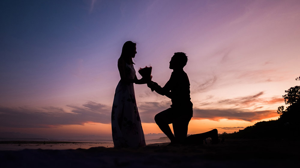 bali surprise proposal photography