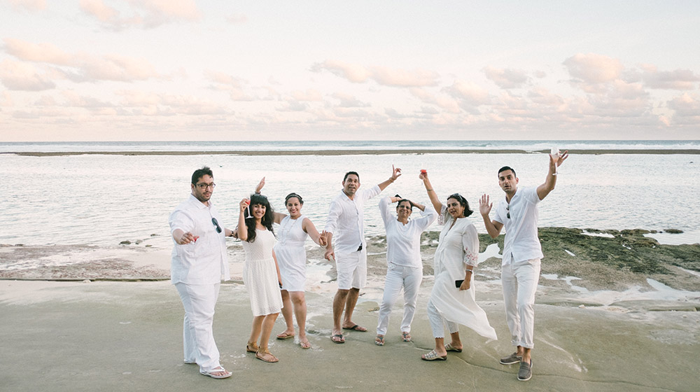 bali beach wedding photography at karma kandara