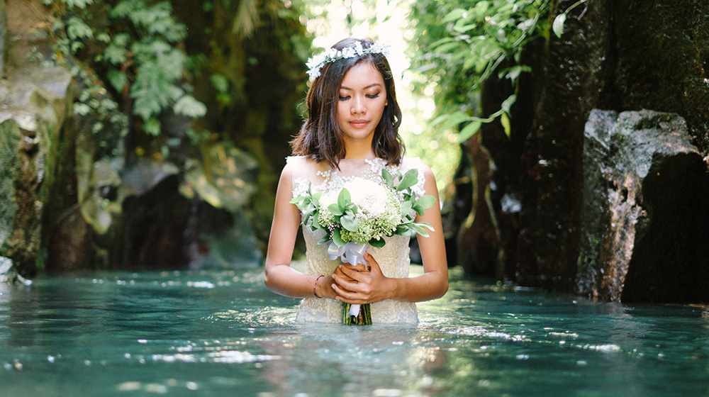 sunrise prewedding photography in ubud bali