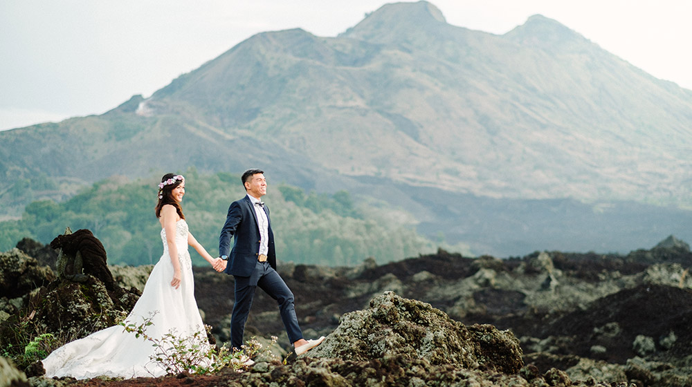 full day bali pre wedding photography