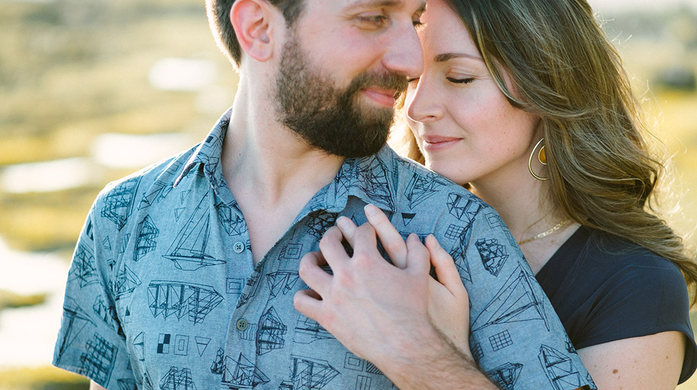 sunset Bali engagement photo session