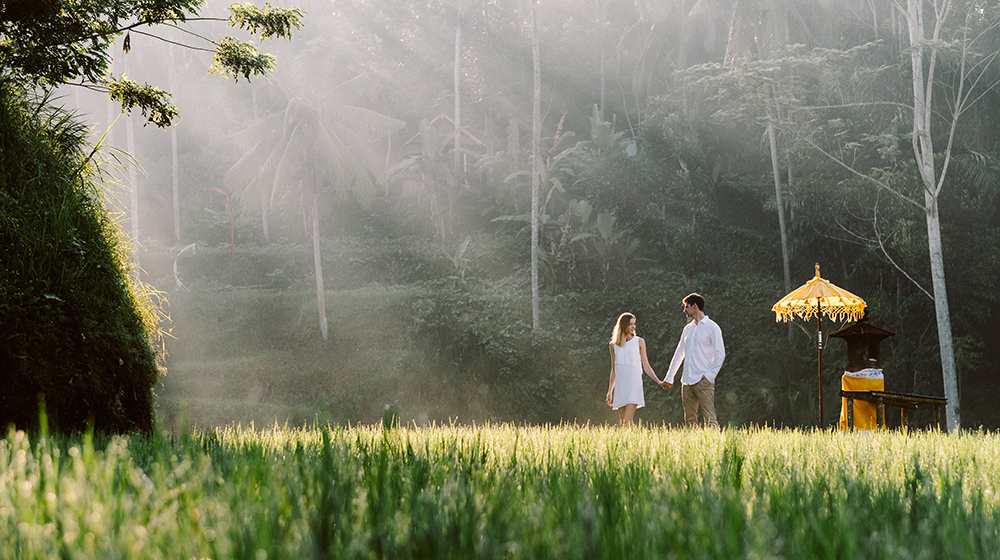 honeymoon photography in ubud bali