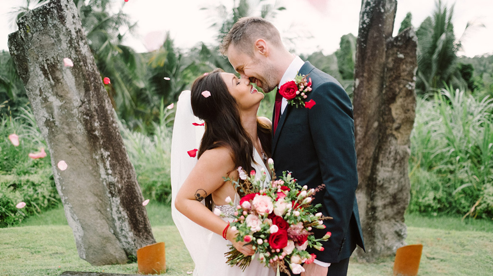 Alila Ubud Romantic Rice field elopement