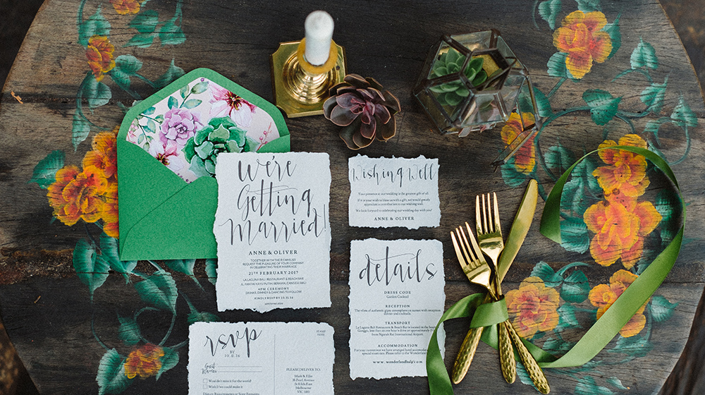 bali bohemian chic wedding