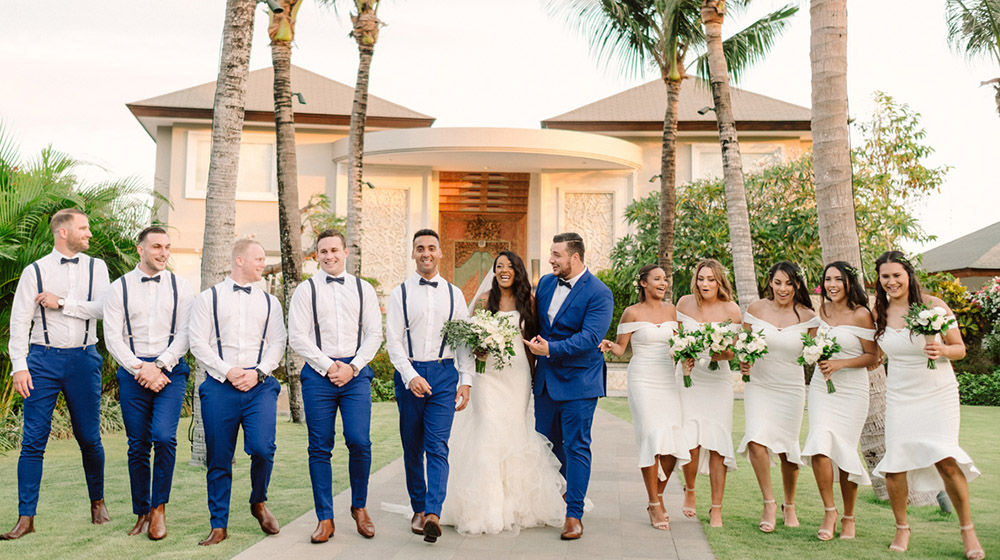 bali cliff top wedding photography