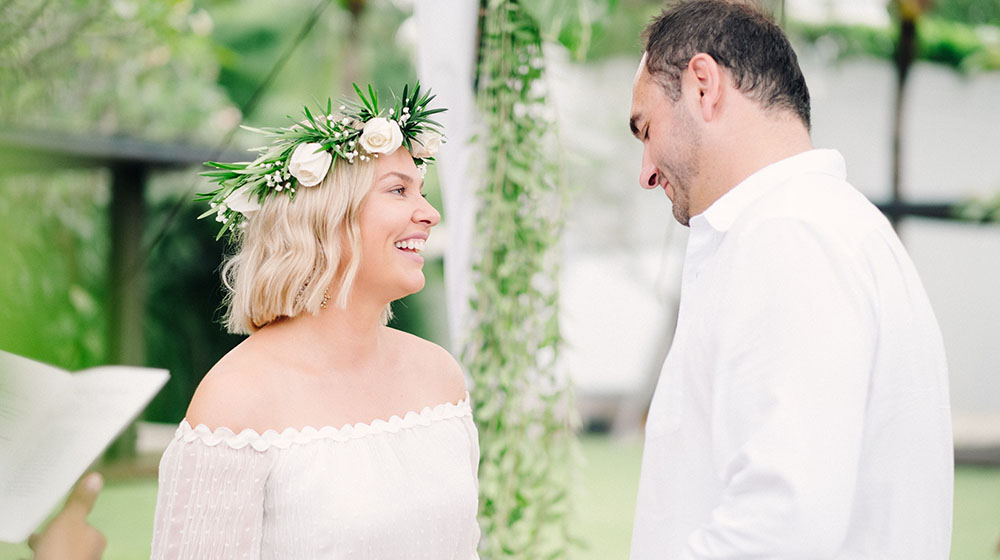 sanur beach bali vow renewal photography