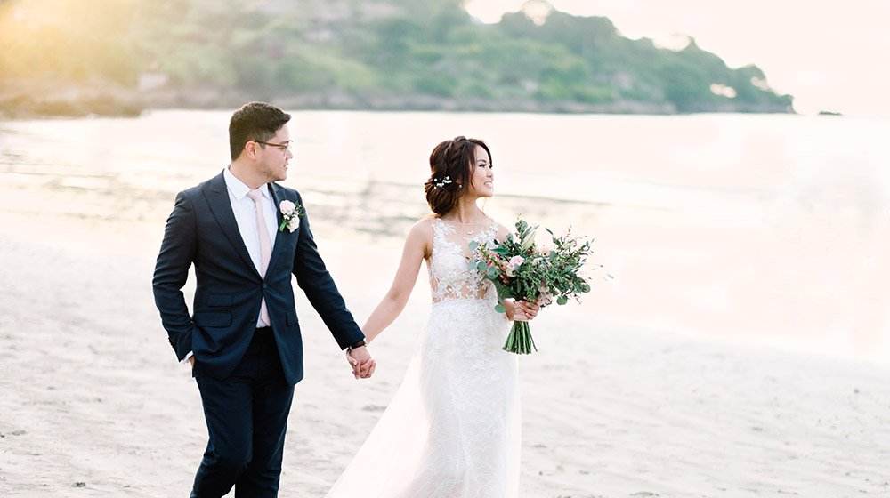 beach inspired bali destination wedding