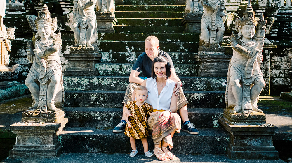 bali holiday family photo session