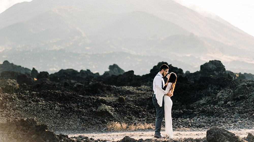 mount batur kintamani prewedding photography