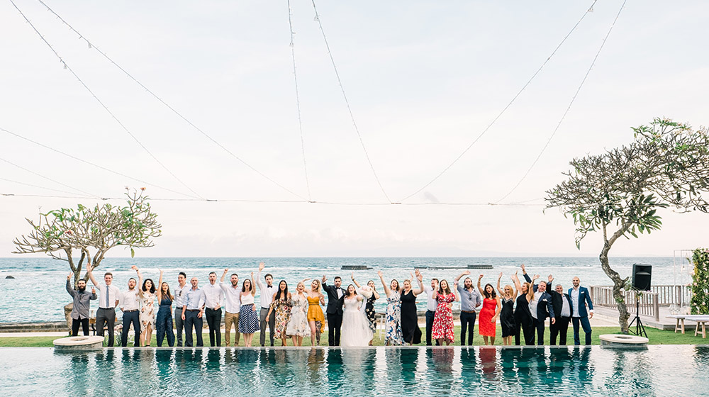 beachside candidasa bali wedding photography