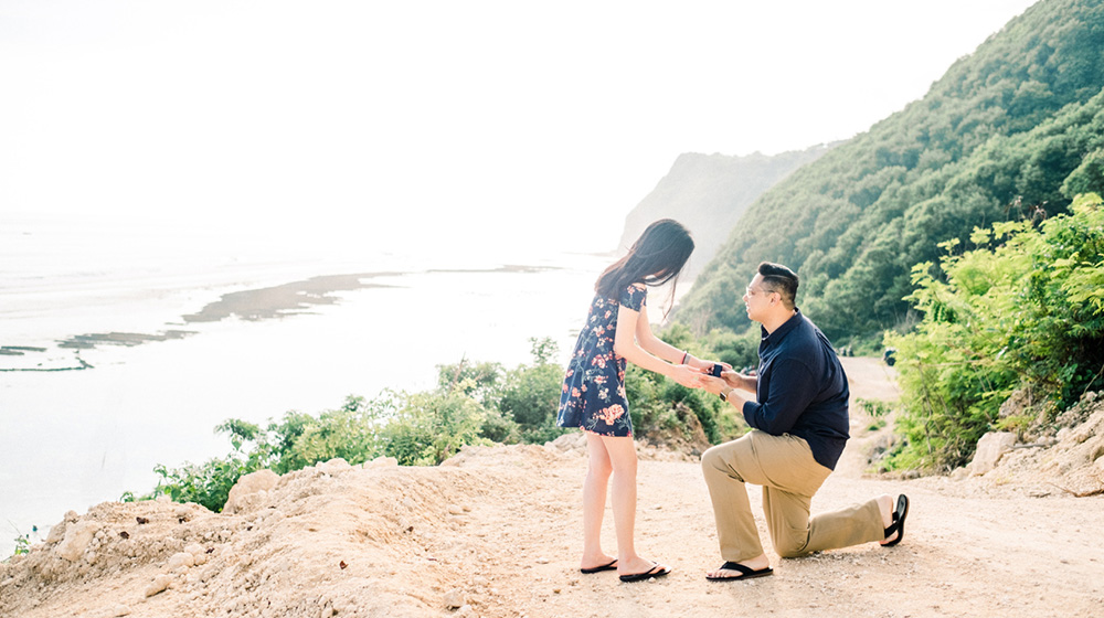 bali surprise proposal