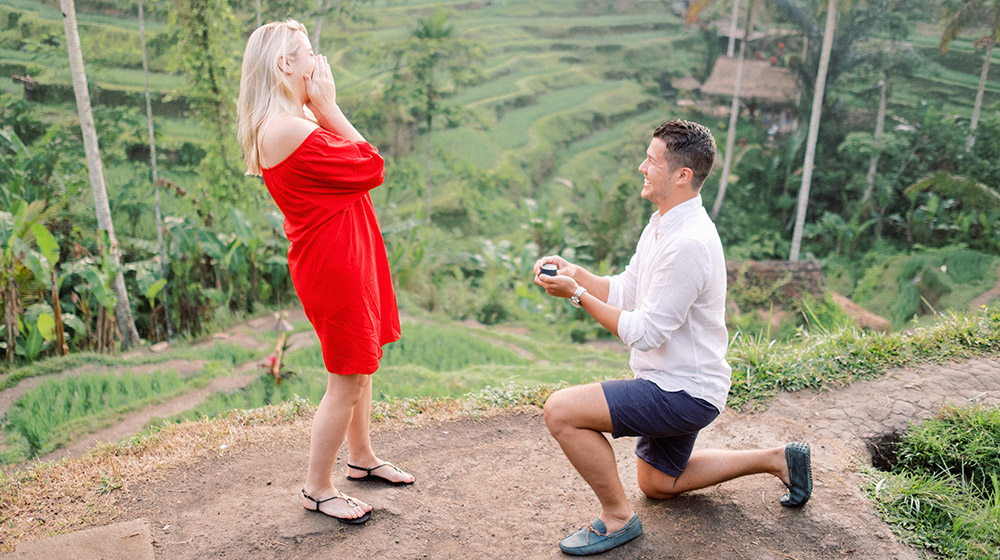 tips for the perfect bali surprise proposal