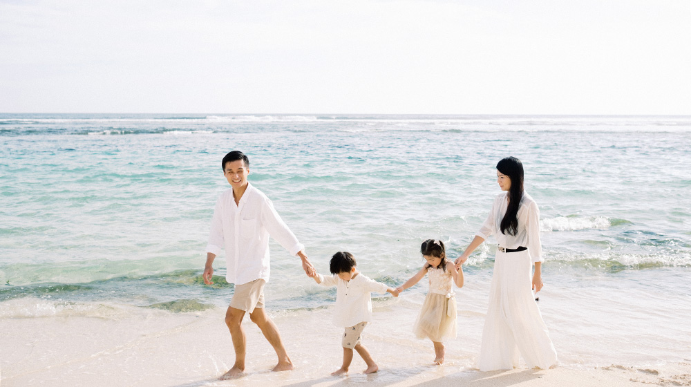 bali family vacation photo