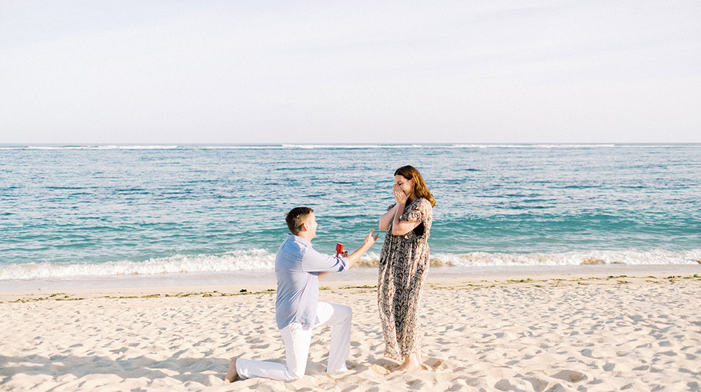 st regis bali dinner proposal