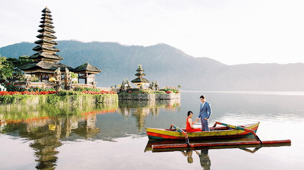 lake beratan temple pre wedding