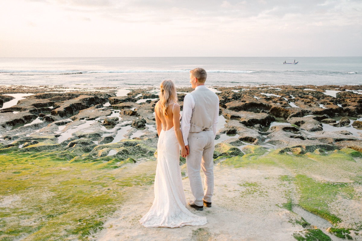 balangan beach elopement