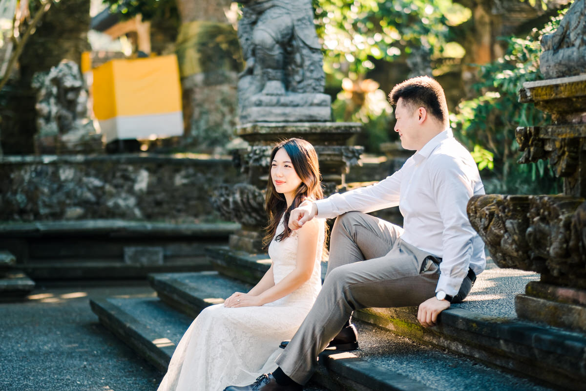 ubud temple prewedding