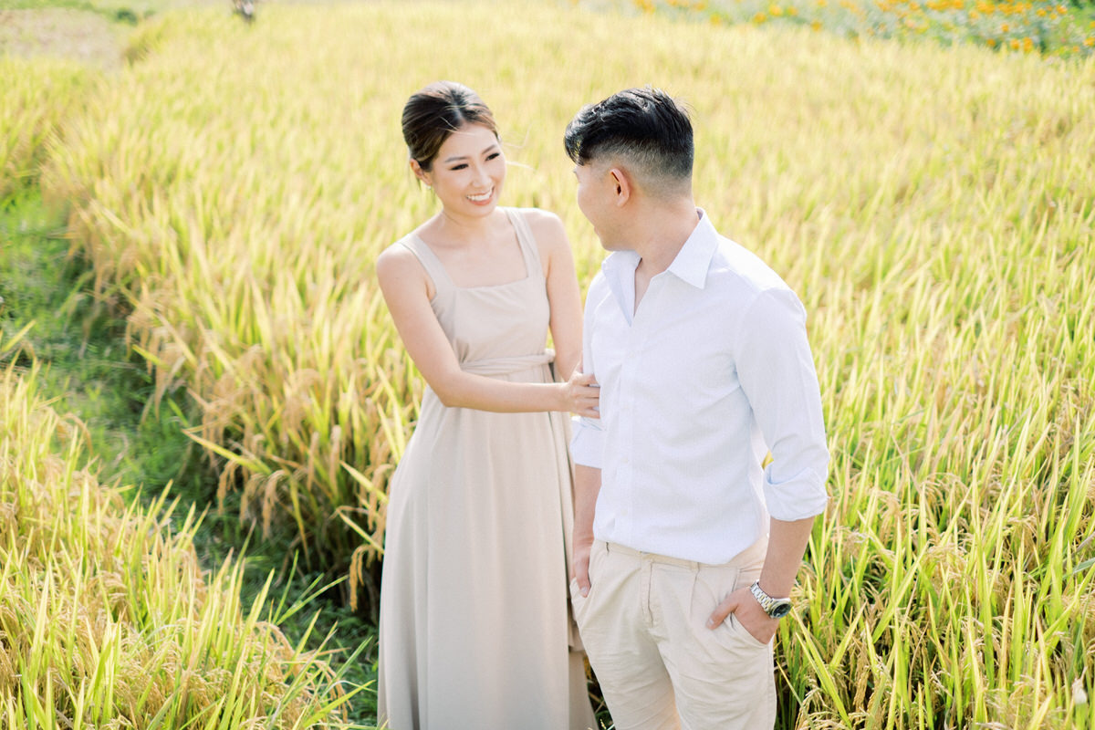 canggu rice fields photo spot