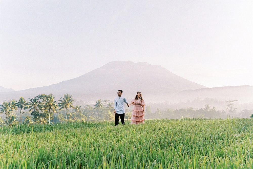 great mountain view mount agung bali