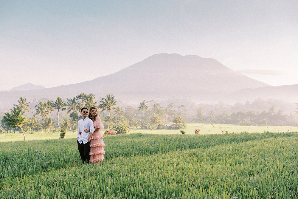 great mountain view mount agung bali