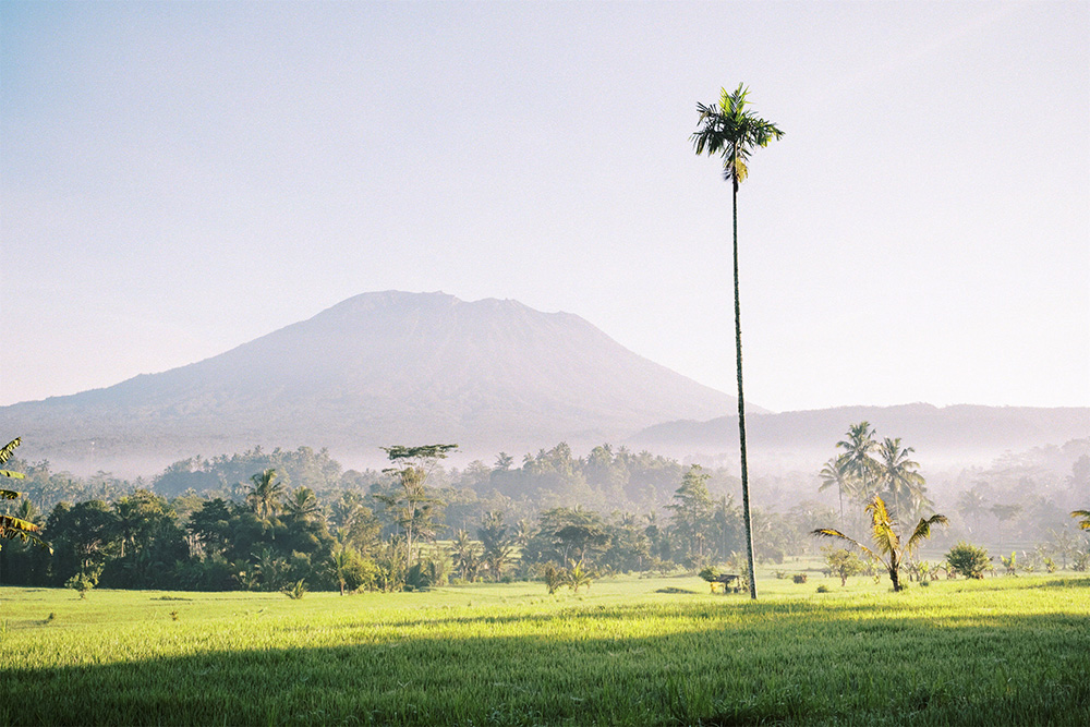 great mountain view mount agung bali
