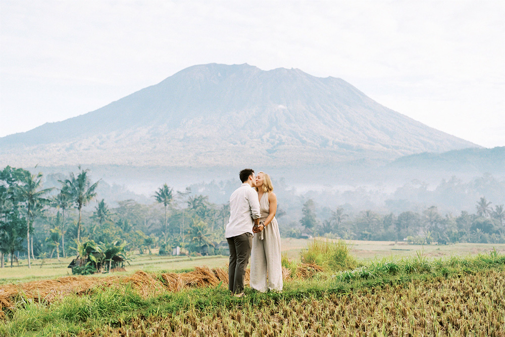great mountain view mount agung bali