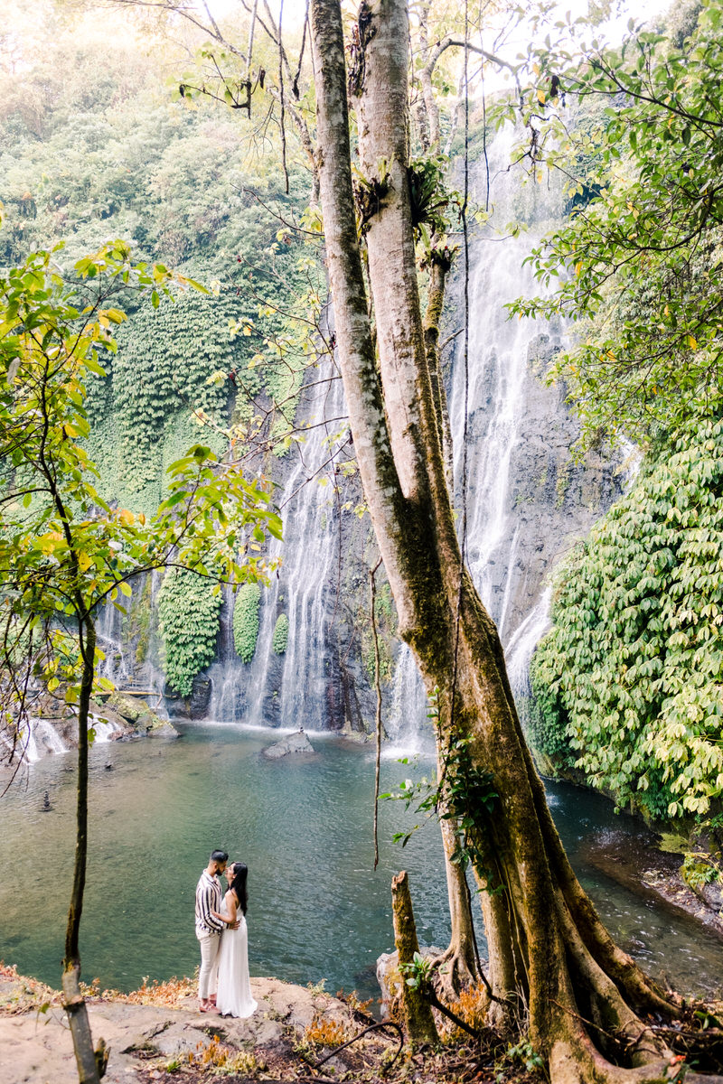 banyumala waterfall prewedding