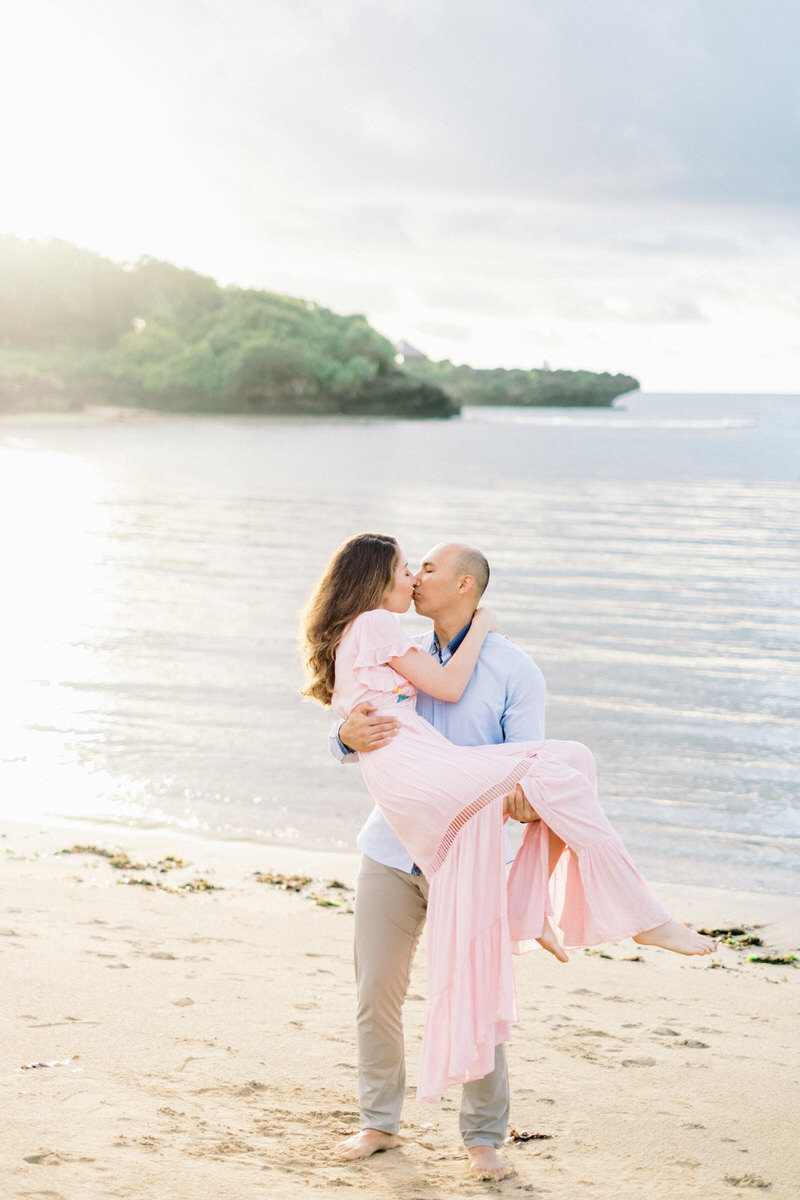 nusa dua beach engagement