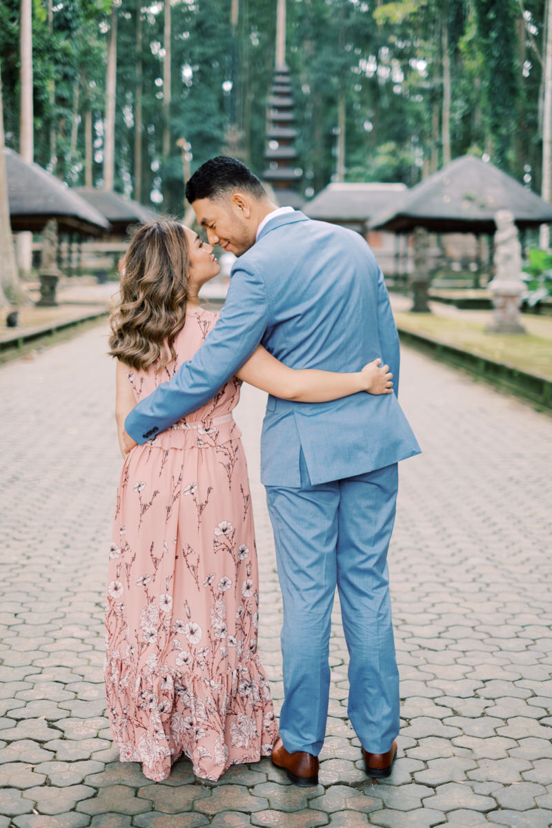 sangeh monkey forest prewedding