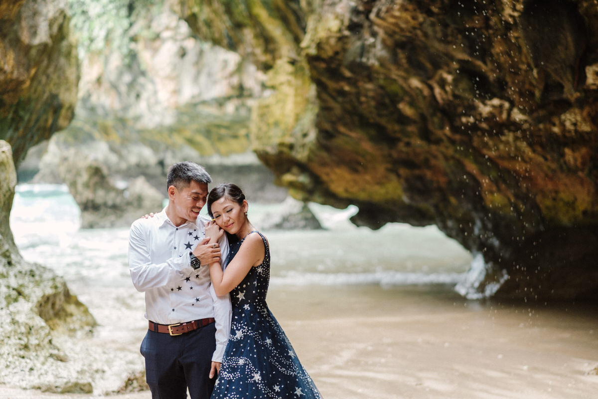 blue point beach prewedding