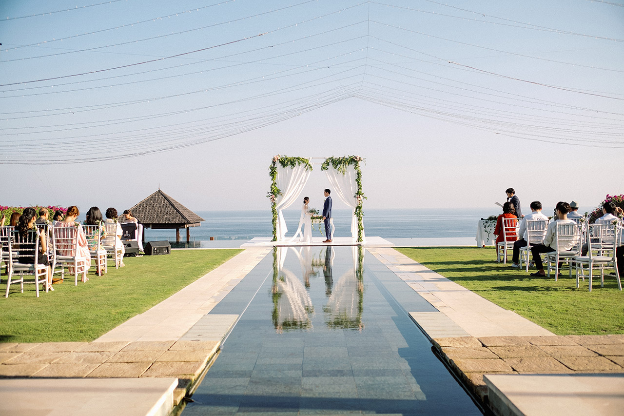 the surga villa estate bali wedding venue