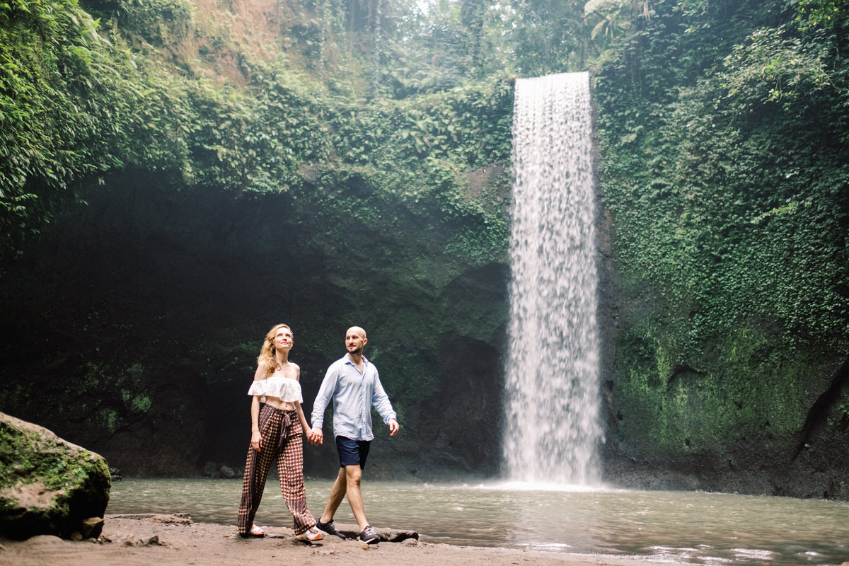 tibumana waterfall engagement