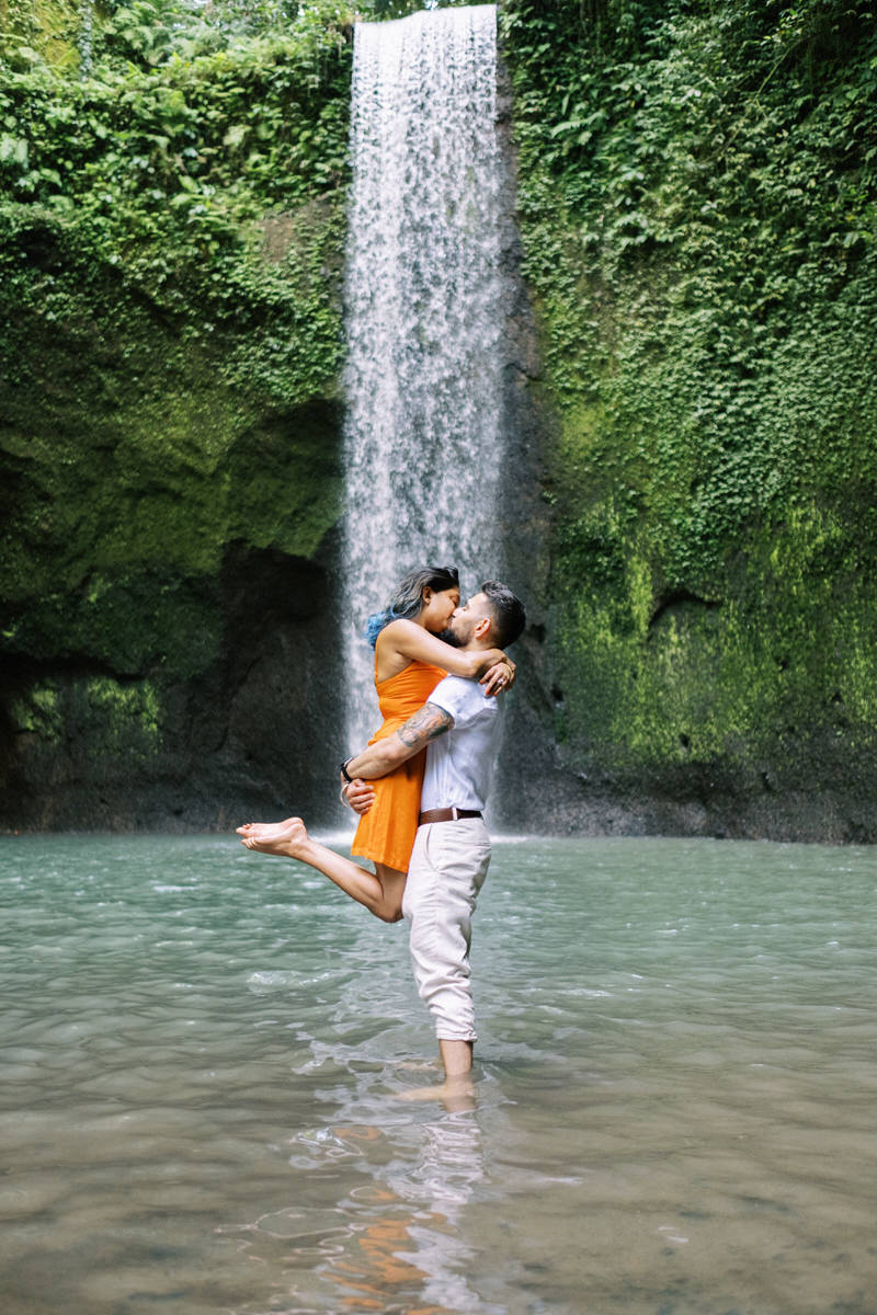 tibumana waterfall engagement