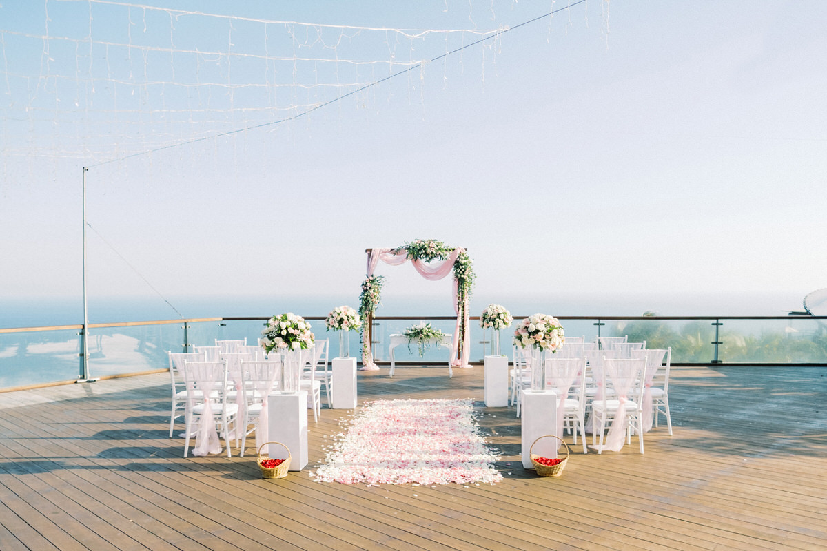the edge bali wedding venue