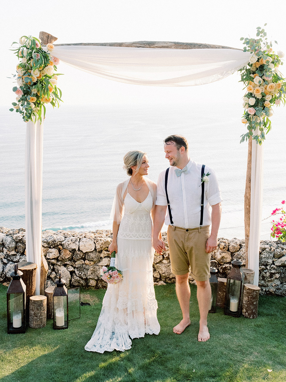 Sol y Mar Bali Cliff Top Wedding