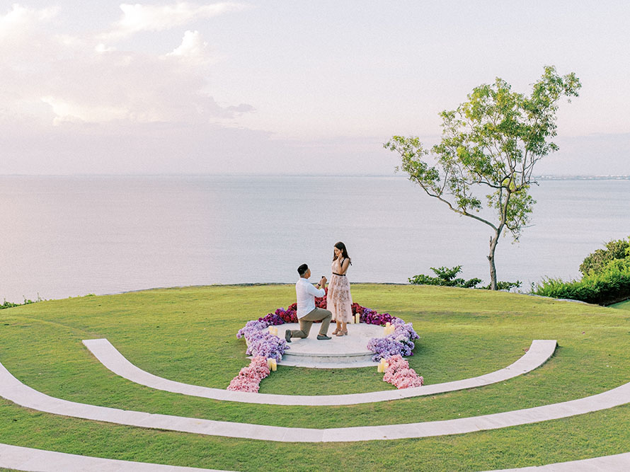 ayana resort surprise proposal