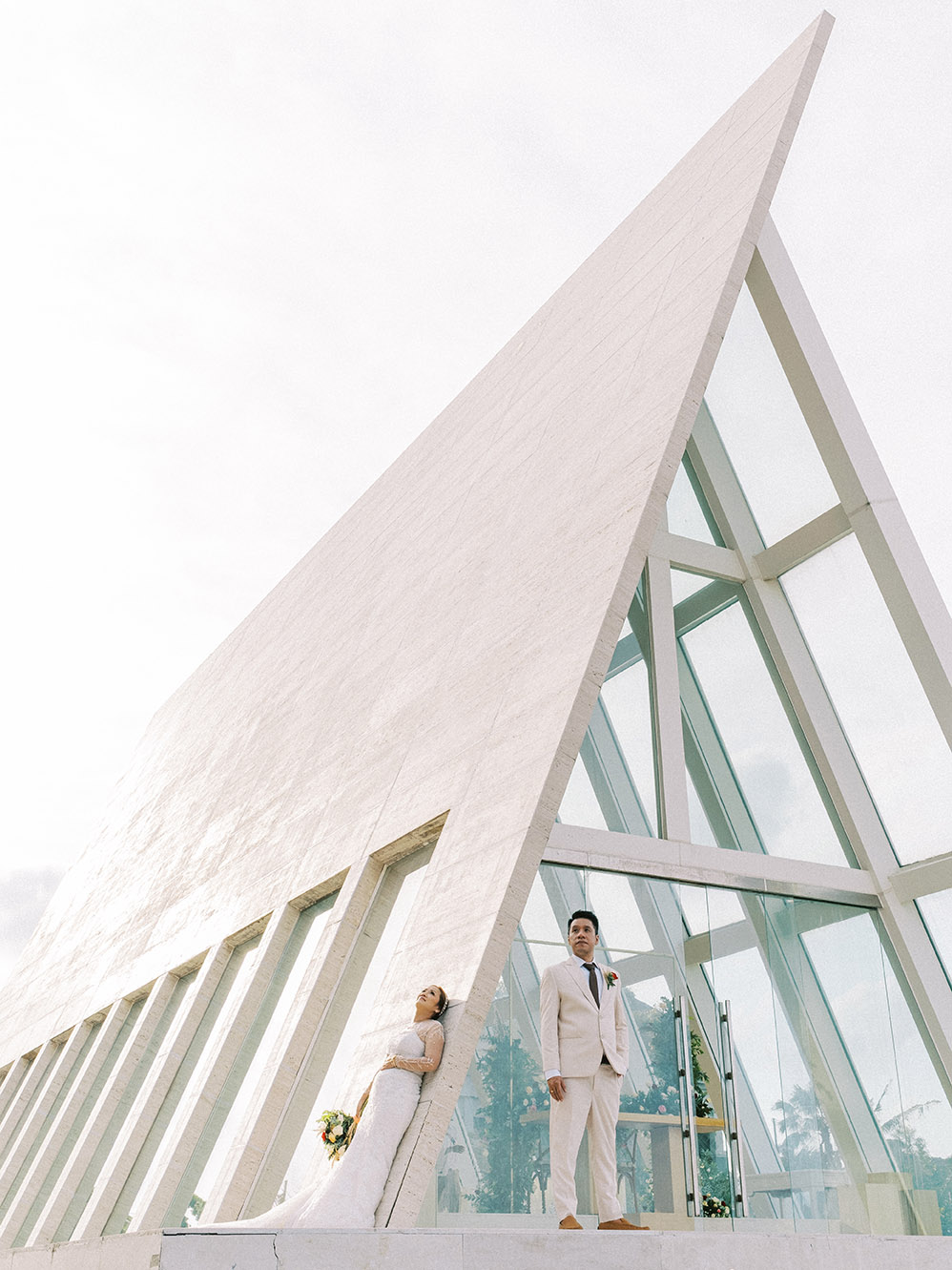 conrad bali wedding at the infinity chapel