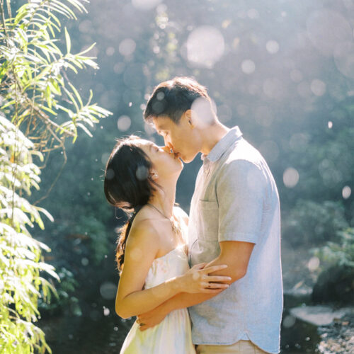 tukad cepung waterfall prewedding