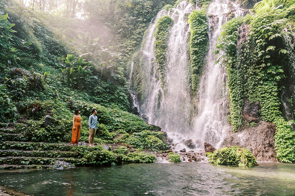 banyu wana amertha waterfall bali