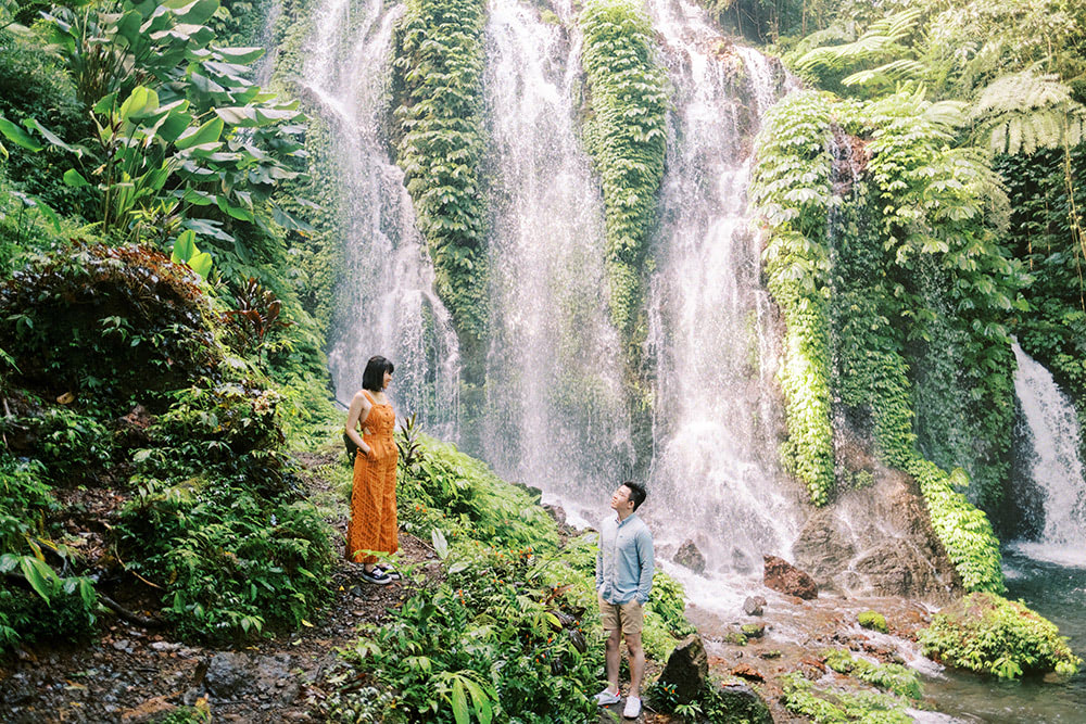 banyu wana amertha waterfall bali