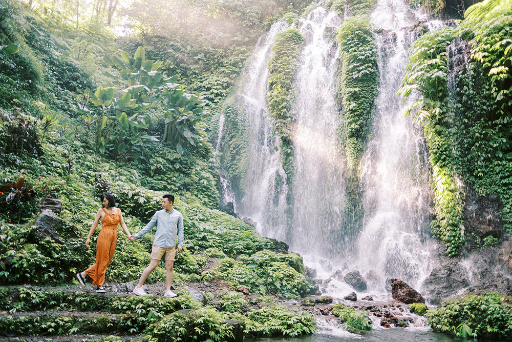 banyu wana amertha waterfall bali