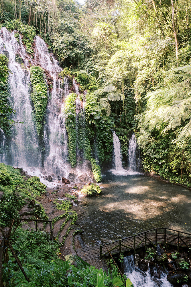 banyu wana amertha waterfall bali