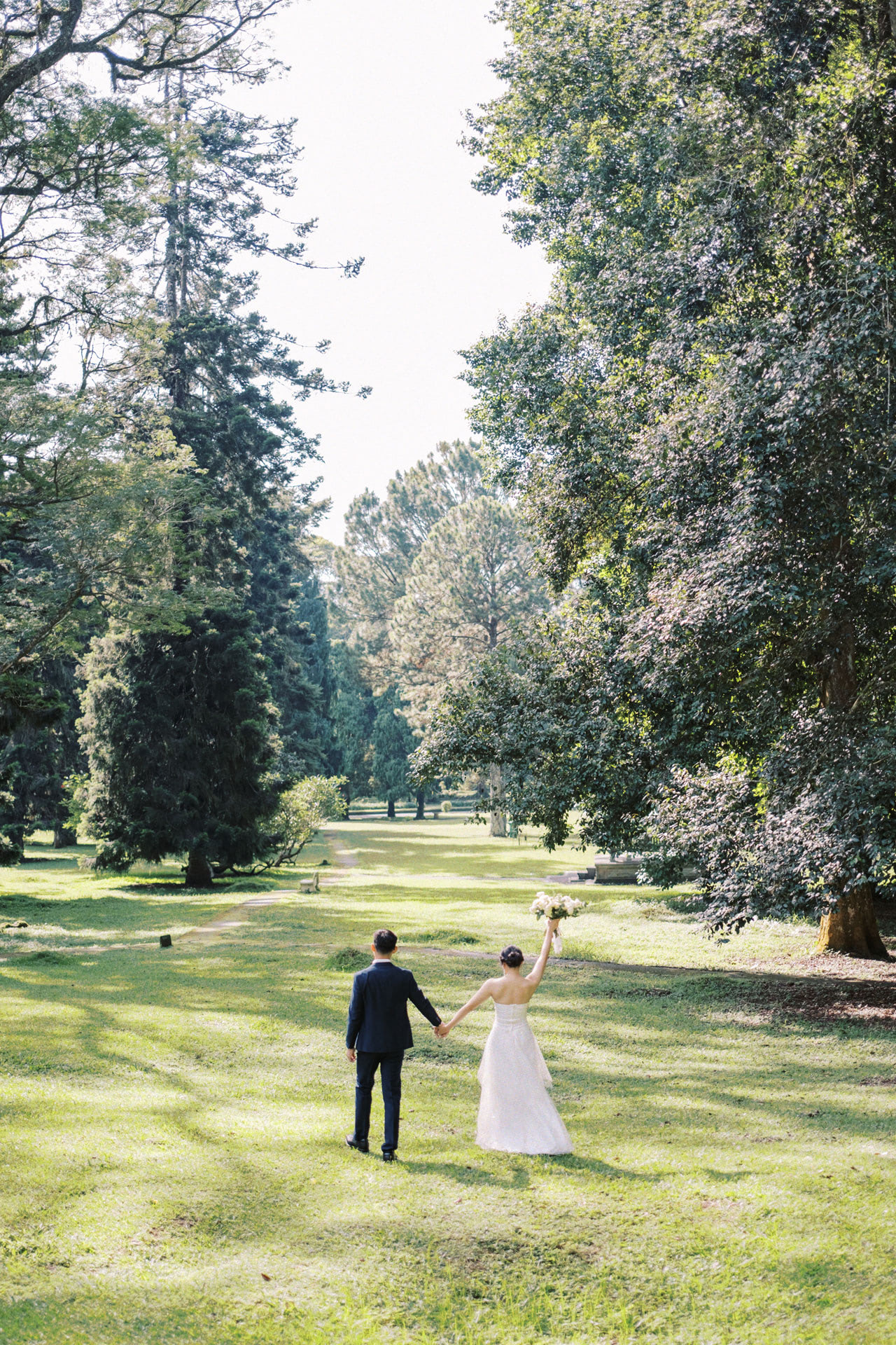 bedugul botanical garden prewedding