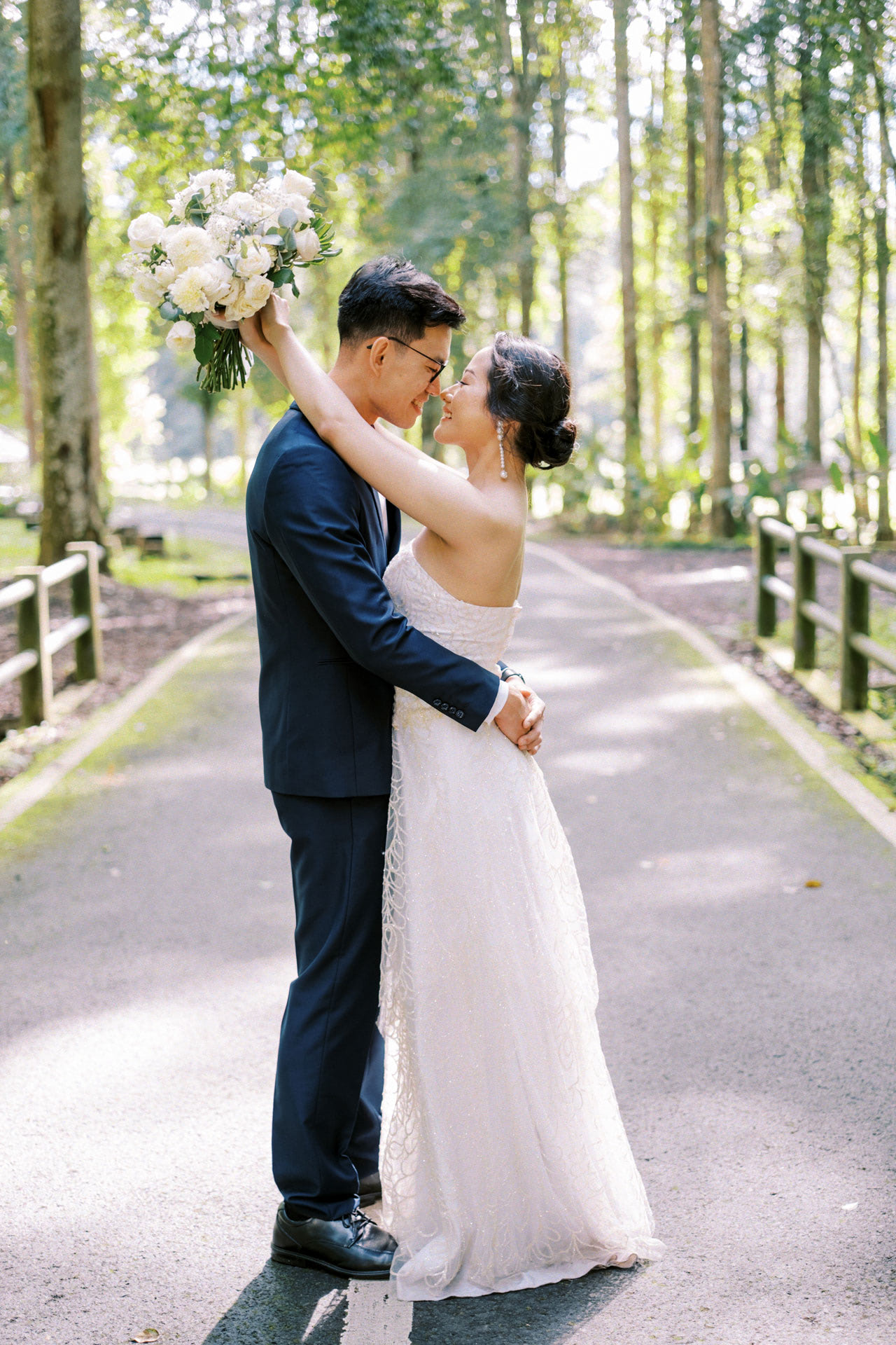 bedugul botanical garden prewedding