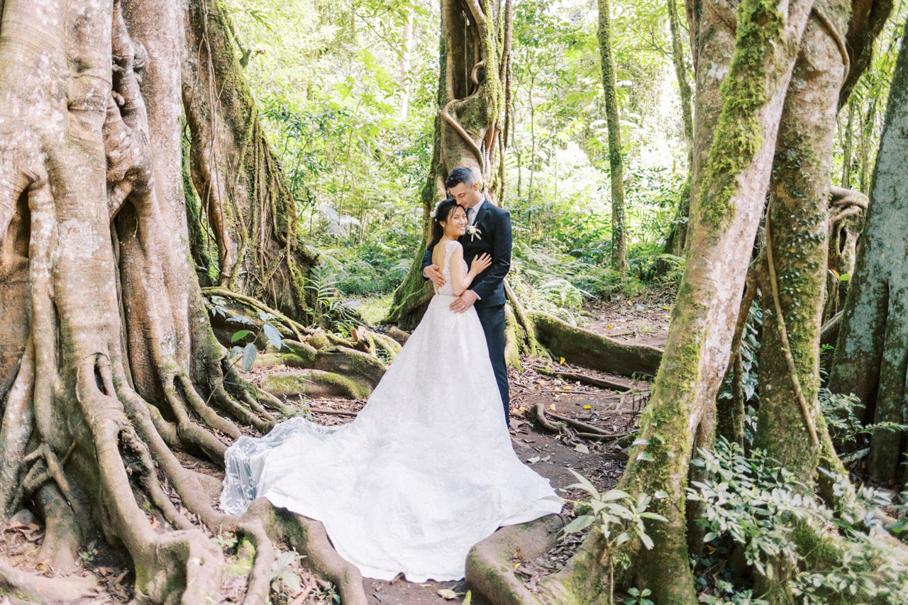 bedugul botanical garden prewedding