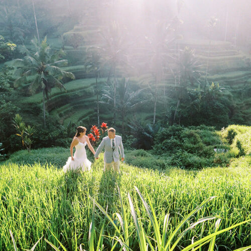 ubud post-wedding photo