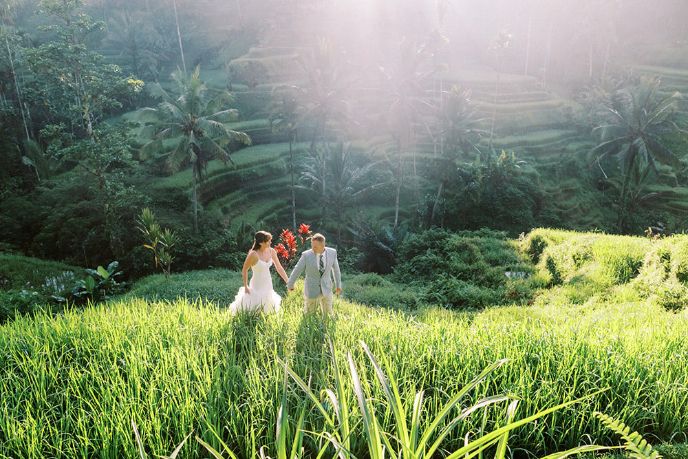 ubud post-wedding photo