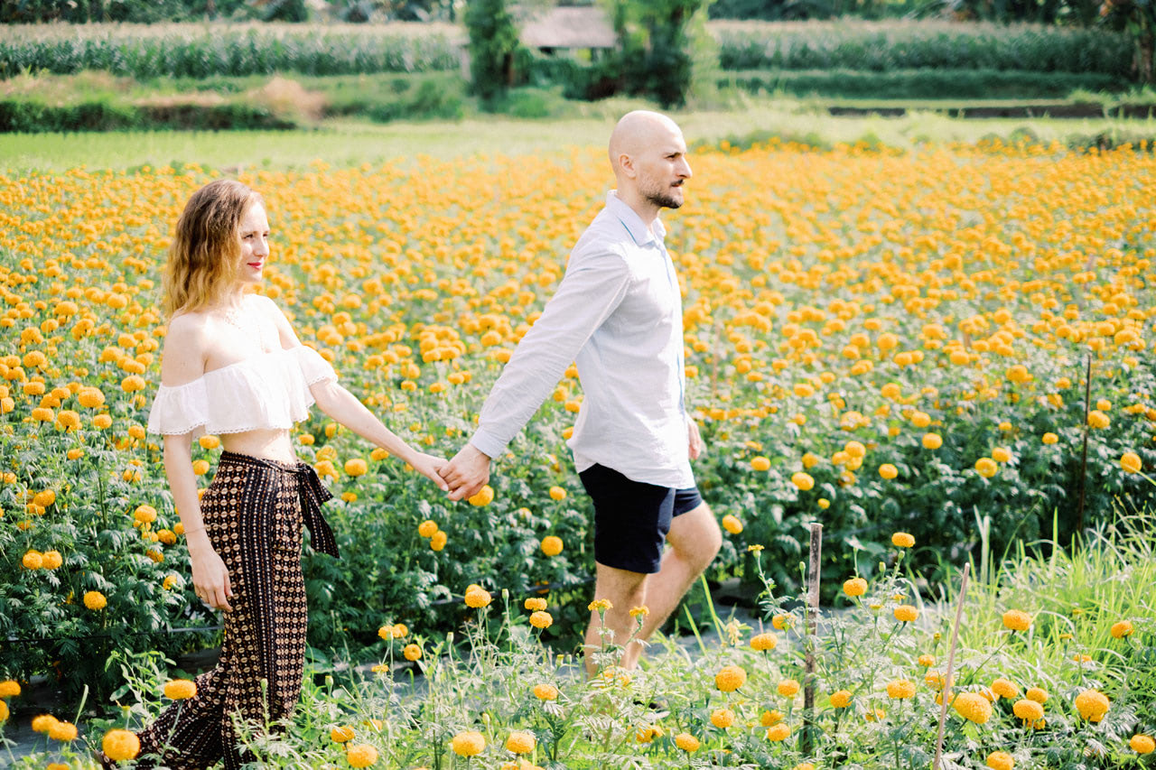 bali marigold fields