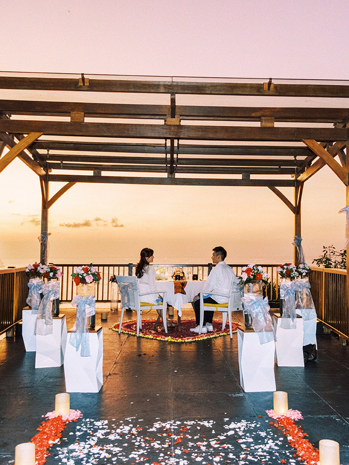anantara uluwatu dinner proposal